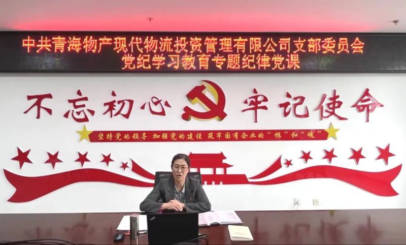 嚴(yán)明紀(jì)律作風(fēng) 永葆政治本色&mdash;&mdash;集團(tuán)黨委書記、董事長劉玲同志講授專題紀(jì)律黨課