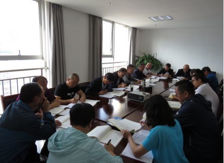 配送公司黨委召開&ldquo;不忘初心、牢記使命&rdquo;主題教育學習交流會